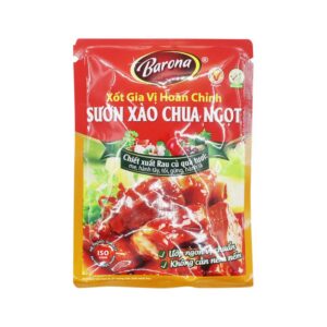 Barona Sweet & Sour Sauce For Spareribs - Xot Gia Vi Hoan Chinh Suon Xao Chua Ngot 80gr x 1