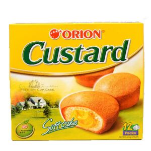Orion Custard Cake - Banh Bong Lan Nhan Kem Trung 23gr x 12