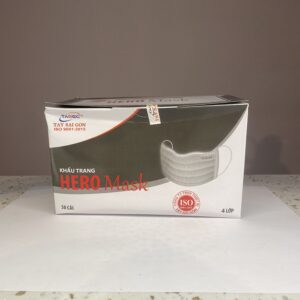 Khau Trang Tasec Hero 4 lop than hoat tinh 50pcs x 1