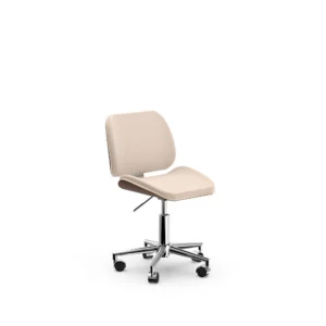 PRIVE Technician Manicure Stool 2.4 - C04-06 - Ivory Ghe Tho Lam Tay Mau Be x1