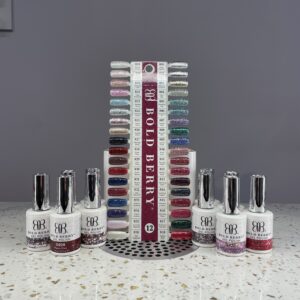 Gel Polish - Bold Berry Glitter (Full set - 36 colors)