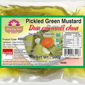 Huong Sen Pickled Green Mustard - Dua Cai Muoi Chua 500g x 1