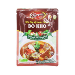 Barona Sauce For Stewed Beef - Xot Gia Vi Hoan Chinh Bo Kho 80gr x 1