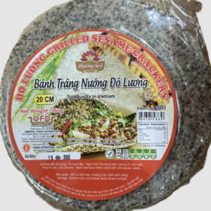 Huong Sen Grilled Rice Paper - Banh Trang Nuong Do Luong 20cm 160gr x1
