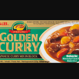 S&B Golden Curry Japanese Curry Mix In Block - Vien Gia Vi Ca Ri Nhat Ban It Cay 92g x1