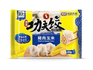 KUNG FU Pork & Sweet Corn Dumplings 400g x1