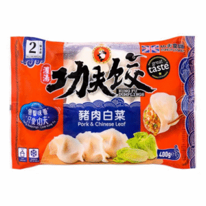 KUNG FU Pork & Chinese Leaf Dumplings - Ha Cao Thit Heo Cai Thao 400g x1