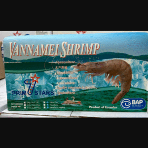 Tom Prim7Stars Head On Raw Vannamei (30-40) - Tom Dong Lanh 2kg x 1