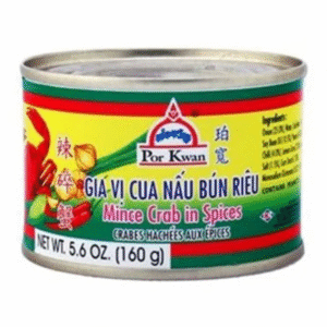 Por Kwan Mince Crab In Spices - Gia Vi Nau Bun Rieu Cua 160gr x 1