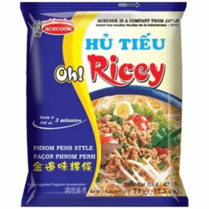 Oh Ricey Instant Noodle Phnom Penh Flavour - Hu Tieu Nam Vang An Lien 70g x 1
