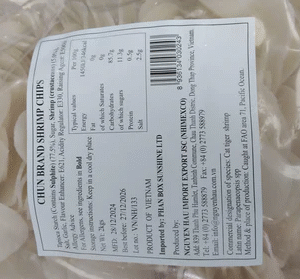 CB Vietnamese Prawn Cracker - Banh Phong Tom 2kg x 1
