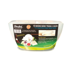 Prota 3 Case Rice Papaer Water Bowl - To Nhung Banh Trang Sen Trung 3 Ngan PT931 1pc x 1