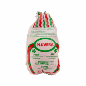 Pluvera Hen Frozen Whole Chicken - Ga Hen Nguyen Con Dong Lanh 1.4kg x 1