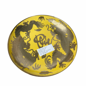 3D Golden Plate - Dia Nho Kim Sa 20cm 1pc x 1