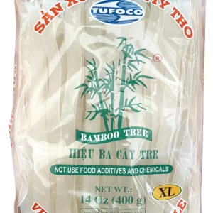 Bamboo Tree Rice Noodle Size XL Banh Pho XL 10mm 400gr x 1