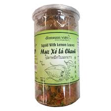 Muc Xe La Chanh Dimsum Viet Squid With Lemon Leaves 檸檬葉魷魚絲 200g x1