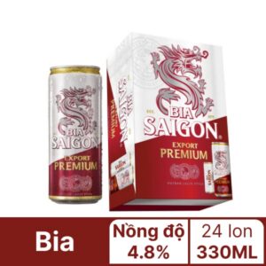 Saigon Beer Export Premium (Red) 330ml x 24