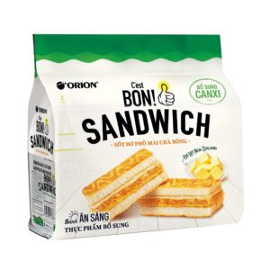 Orion C'est Bon Sanwich Cheese - Banh An Sang Soi Thit Ga Sot Phomai 121.8g x 1