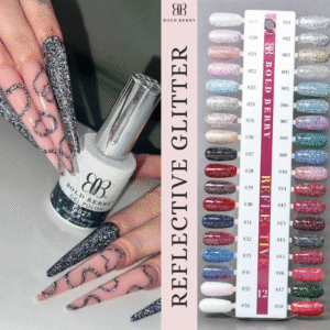 Gel Polish - Bold Bery Gitter 801-836