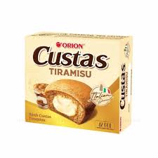 Orion Custas Tiramisu - Banh Custas Nhan Tirammisu 282g x 1
