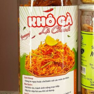 Chick Jerky Lemon Leaves - Kho Ga La Chanh 300g
