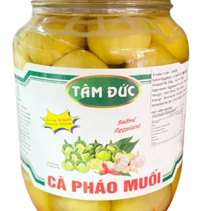 Tam Duc Salted Eggplant - Ca Phao Muoi Xoi 500g x 1