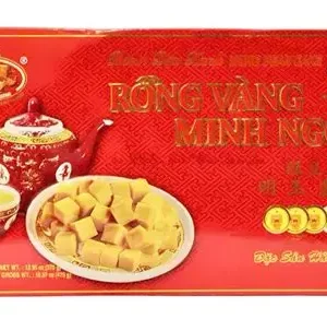 Rong Vang Minh Ngoc Mung Bean Cake A11 - Banh Dau Xanh 370g