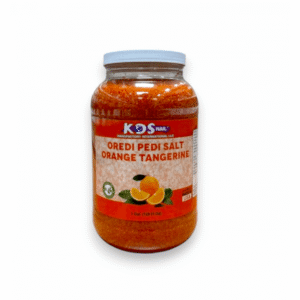 Pedicure - KDS Sugar Scrub Duong Cha Chan (Orange) 1 box - 4gal