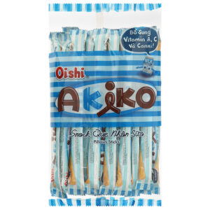 Oishi Pillows Sicks With Milk Flavour - Snack que Nhan Sua 160g