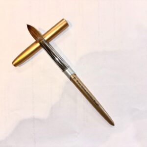 Brush - Pure Shine Kolinsky Brush Golden - Choi Dap Bot Acrylic Mau Vang size 16