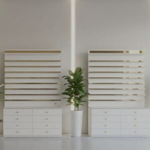 PLR 01 Polish Rack and Cabinet - Tu Son (H180 x W120 x D41)