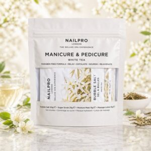 NP Deluxe Pedicure Kit - White Tea x1 pcs