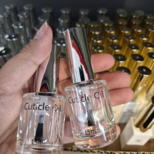 Empty Glass Bottle - Cuticle Oil - Lo Rong x1