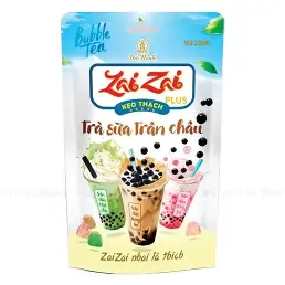 Zai Zai Bubble Tea Jelly - Keo Thach Tra Sua Tran Chau 350g x1