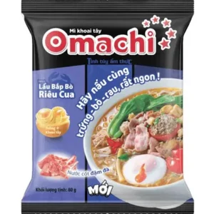Omachi Lau Bap Bo Rieu Cua X1