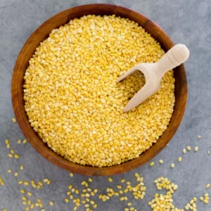 Ricejoy Peeled Split Mung Bean - Dau Xanh Khong Vo 450g